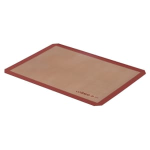 080-SBS21 Square Baking Mat, 15 3/8 x 21 1/2 in, Fits 2/3 Size Sheet Pan, Silicone