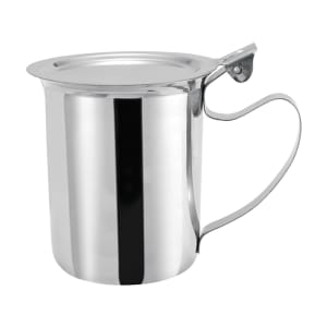 080-SCT10F 10 oz Stackable Server w/ Cover & Handle, Stainless
