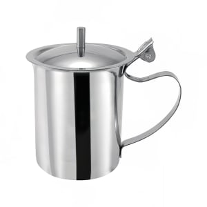 080-SCT10 10 oz Server w/ Cover & Handle, Stainless