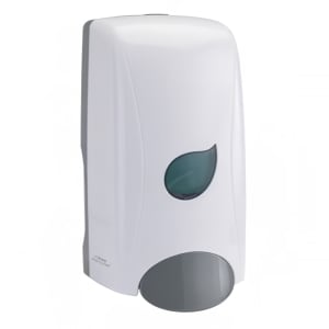 080-SDML1W 35 oz Wall Mount Manual Liquid Soap Dispenser, White