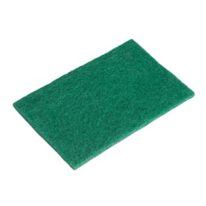 080-SP96N Scouring Pad - 9 3/8"L x 6"W, Nylon, Green