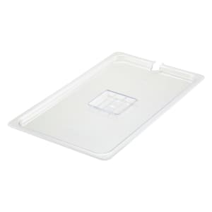 080-SP7100C Poly-Ware Food Pan Cover, 1/1 Size, Slotted, Polycarbonate