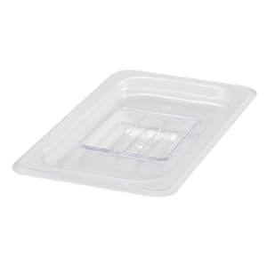 080-SP7400S Poly-Ware Food Pan Cover, 1/4 Size, Solid, Polycarbonate
