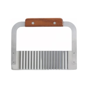 080-SRT7 7" Serrator w/ Wooden Handle, Stainless
