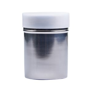 080-SSD10 10 oz Powdered Sugar Dispenser w/ Cover, Stainless