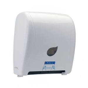 080-TDAC8W Wall Mount Touchless Roll Paper Towel Dispenser - Plastic, White
