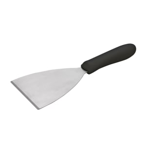 080-TKP40 4 7/8" Scraper w/ Black Plastic Handle, Stainless Steel