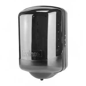 080-TD330 Surface Mount Center Pull Paper Towel Dispenser - Plastic, Silver
