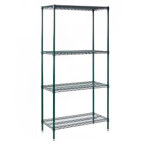 080-VEXS2436 Epoxy Coated Wire Shelf Kit - 36"W x 24"D x 72"H