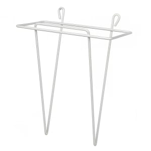 080-WHW7 Ice Bin Scoop Holder, 7 x 8 in, Plastic Coated Wire
