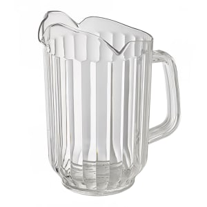 080-WPCT60C 60 oz Plastic Pitcher w/ (3) Spouts, Clear