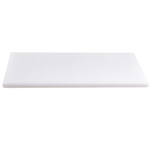 229-CB1218WA Cutting Board, 12" x 18", NSF, White