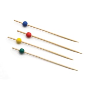 229-BAMBA35 3 1/2 Bamboo Assorted Pick