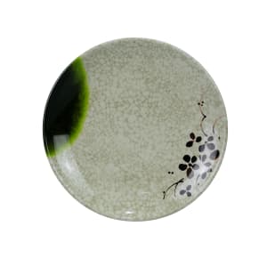 614-HO1312 12" Round Melamine Plate, Beige