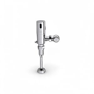 813-ZTR6203ULF Automatic Sensor Piston Flush Valve for Water Closets - 0.125, Chrome