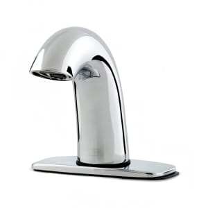 813-Z6950XLS0008 Deck Mount Sensor Faucet w/ 0.5 gpm Spray Outlet & Thermostatic Mixing Valve- 4" Plate, Chrome