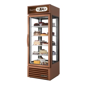 598-G4SM23CPR 27 1/2" Self Service Bakery Display Case w/ Straight Glass - (5) Levels, Copper, 115v