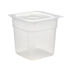 144-1SFSPROPP190 1 qt FreshPro Square Food Storage Container - CamSquare®, Polypropylene, Translucent