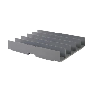 144-CSDDC151 10 Slot Rack for Dome Drying Rack, Soft Gray