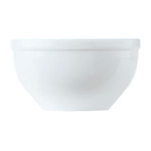 192-150230250 9 1/4 oz Round Empire Bouillon Cup - Porcelain, Bright White
