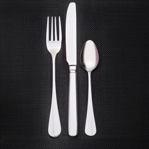192-2135501 9 3/4" Dinner Knife with 18/0 Stainless Grade, Baguette Pattern
