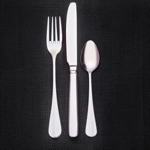 192-2135503 9 3/4" Dinner Knife with 18/0 Stainless Grade, Baguette Pattern