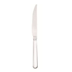 192-2135762 Steak Knife w/ Fluted Blade & Solid Handle, 18/0 Stainless, Baguette World