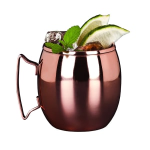 2024年のクリスマス Libbey Finish Smooth Tall, - Mug Mule Moscow oz 14 CMM-200 その他