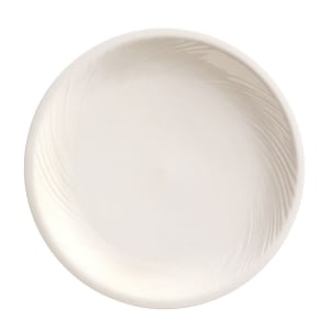 192-BO1145 9" Round Porcelain Pellet Plate w/ Wide Rim, Basics Orbis