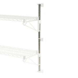 268-FWPS13CH 13"H Wall Mount Post, Chromate