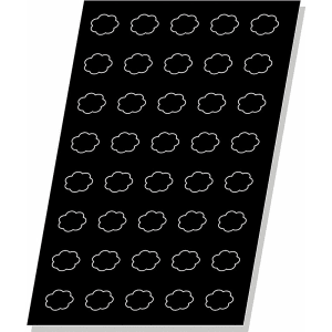 347-336063 Flexipan® Brioche Mold w/ 24 Sections - Silicone