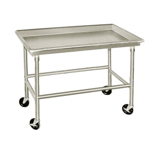 009-SR72 72" Sorting Table - 3" Raised Edge, 30" W, 16 ga 304 Stainless