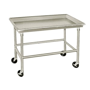 009-SR60 60" Sorting Table - 3" Raised Edge, 30" W, 16 ga 304 Stainless