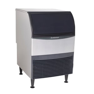 044-UC2024SA1 24"W Half Cube Undercounter Ice Machine - 227 lbs/day, Air Cooled, Gravity Dra...