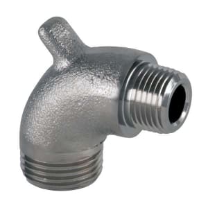 064-00027025 Spout w/ Male Garden Hose Outlet, Rough Chrome Plated