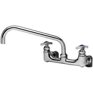 064-B0290 Splash Mount Pot Filler Sink Faucet w/ 12" Swing Nozzle