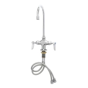 064-B030101QTWS Deck Mount Pantry Faucet w/ 6" Swing Gooseneck Nozzle