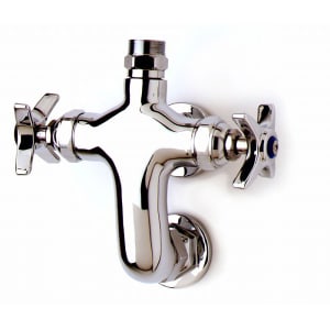 064-B0316LN Double Pantry Faucet Swivel Base Only w/ 3" Vertical Center