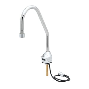 064-EC3100LF22SB Deck Mount Electronic Faucet - Single Hole, Surgical Bend Nozzle, 100-240v/1ph
