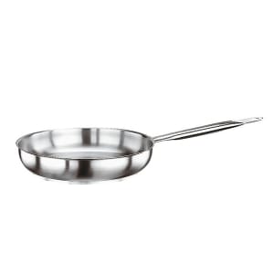 095-1101436 8" Stainless Steel Frying Pan w/ Hollow Metal Handle