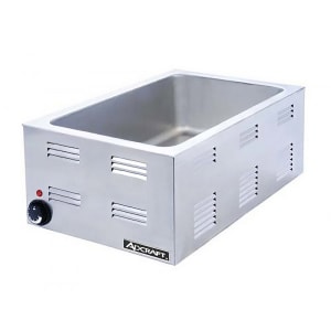 122-FW1200W Countertop Food Warmer - Wet w/ (1) Full Size Pan Wells, 120v