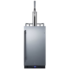 162-SBC15NCF 15" Draft Nitro Coffee Dispenser - (1) Column, (1) Tap, Black/Stainless, 115v