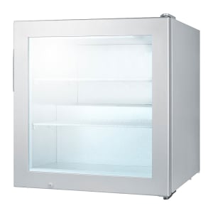 162-SCFU386VK 2 cu ft Countertop Vodka & Martini Glass Froster w/ Glass Door - Gray, 115v