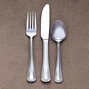 192-129004 6 1/4" Soup Spoon with 18/0 Stainless Grade, Reflections Pattern