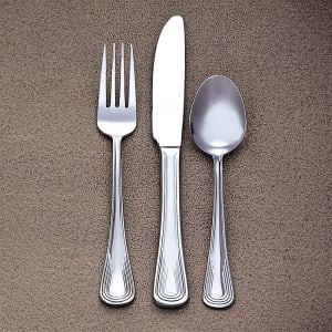 192-129002 7 1/2" Dessert Spoon with 18/0 Stainless Grade, Reflections Pattern