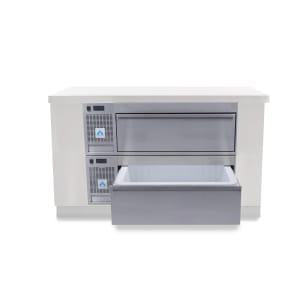 453-VCS2C 43 3/10" Built-In Undercounter Refrigerator/Freezer Combo w/ (2) Drawers - 120v