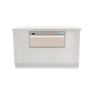 453-VCR1C 34 3/5" Built-In Undercounter Refrigerator/Freezer Combo w/ (1) Drawer - 120v