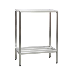 098-1022 48" Heavy-duty Shelving Unit w/ 1500 lb Capacity, Aluminum