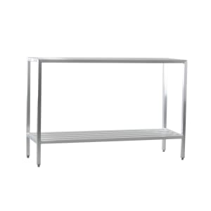 098-1028 72" Heavy-duty Shelving Unit w/ 1500 lb Capacity, Aluminum