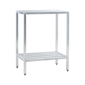 098-1031 42" Heavy-duty Shelving Unit w/ 1500 lb Capacity, Aluminum